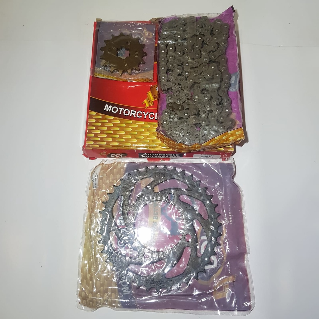 GEAR SET RANTAI GIR SEPUH JUPITER MX DDI