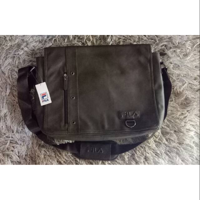 Fila sling bag brown original / tas fila original