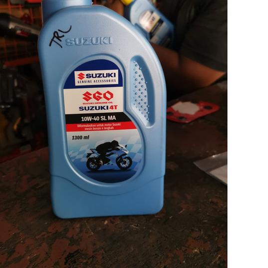 ✪ OLI MESIN SUZUKI GSX FU INJEKSI ORIGINAL SGO 10W-40 SL MA 1.3 LITER ☄
