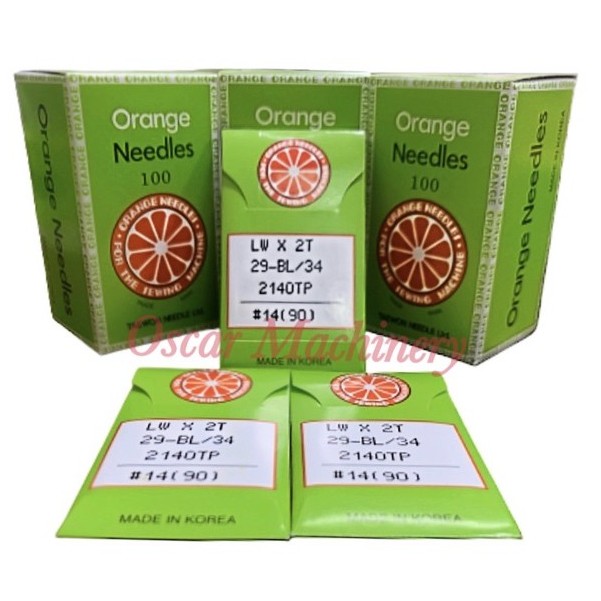 Jarum jahit mesin Soom Orange Needles LWx2T / LW x 2T