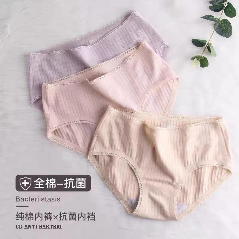 VS - CD WANITA RENDA BAHAN PREMIUM / UNDIES WANITA KARET RENDA 7051 | 7053 | 7055