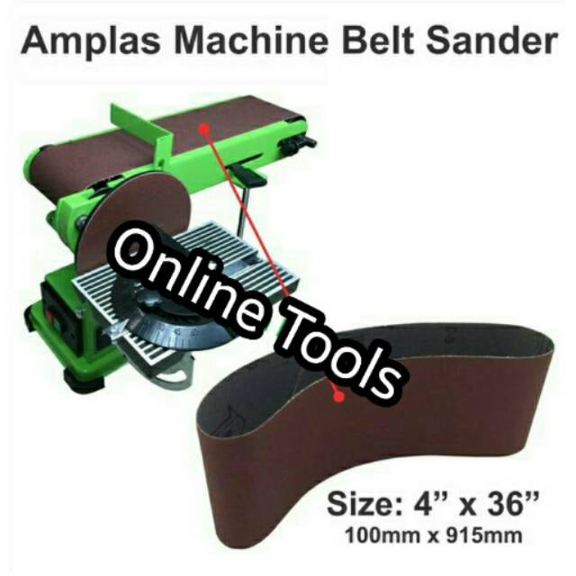 Amplas untuk mesin belt sander