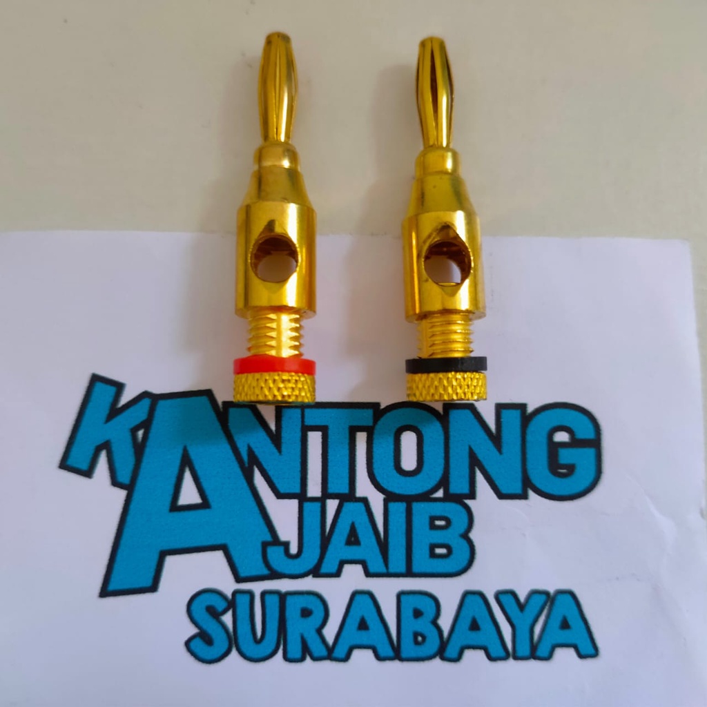 Jack Banana Gold Jack Banana Gold Set Isi 2 Jack Banana Speaker Amplifier Jack Banana Besi Gold 2011