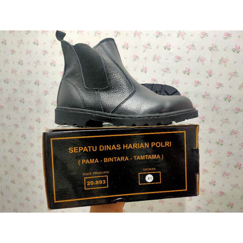 SEPATU SAFETY POLRI