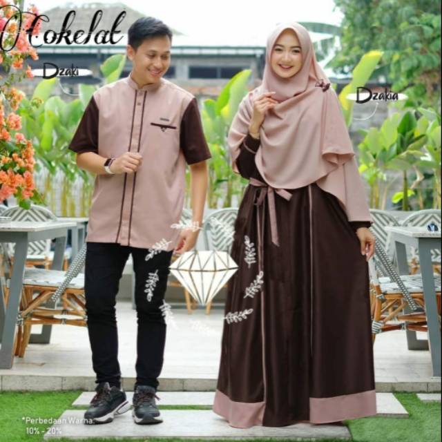 Muslim Cowok Cewek Couple Murah Baju Muslim Kekinian Modern Couple Pesta Kondangan