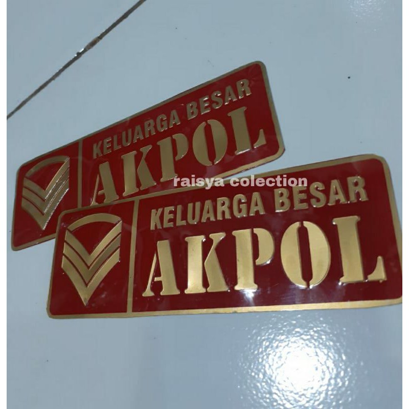 stiker akpol / stiker akabri