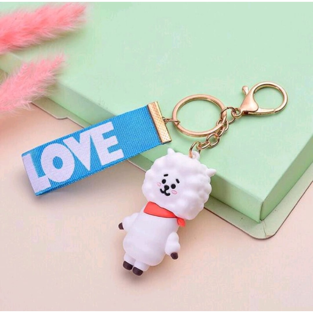 (B075) Gantungan KunciImport BT21 KPOP Love Series