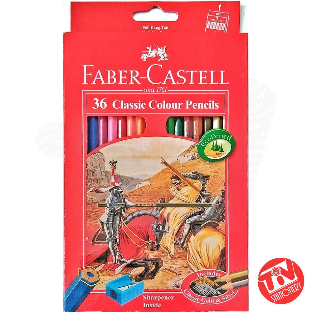 

Pensil Warna FABER CASTELL Classic 36 Warna