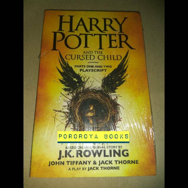 Harry Potter And The Cursed Child Jk Rowling Bahasa Inggris Playscript Drama Shopee Indonesia