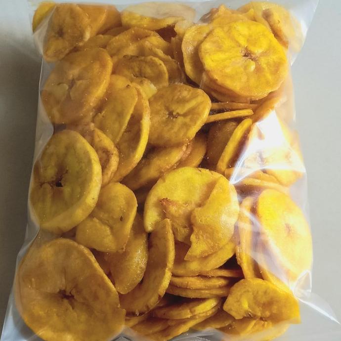 

\\\\\] kripik keripik pisang bulat rasa manis endul renyah