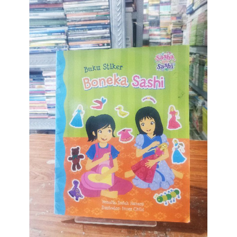 

Buku stiker boneka sashi