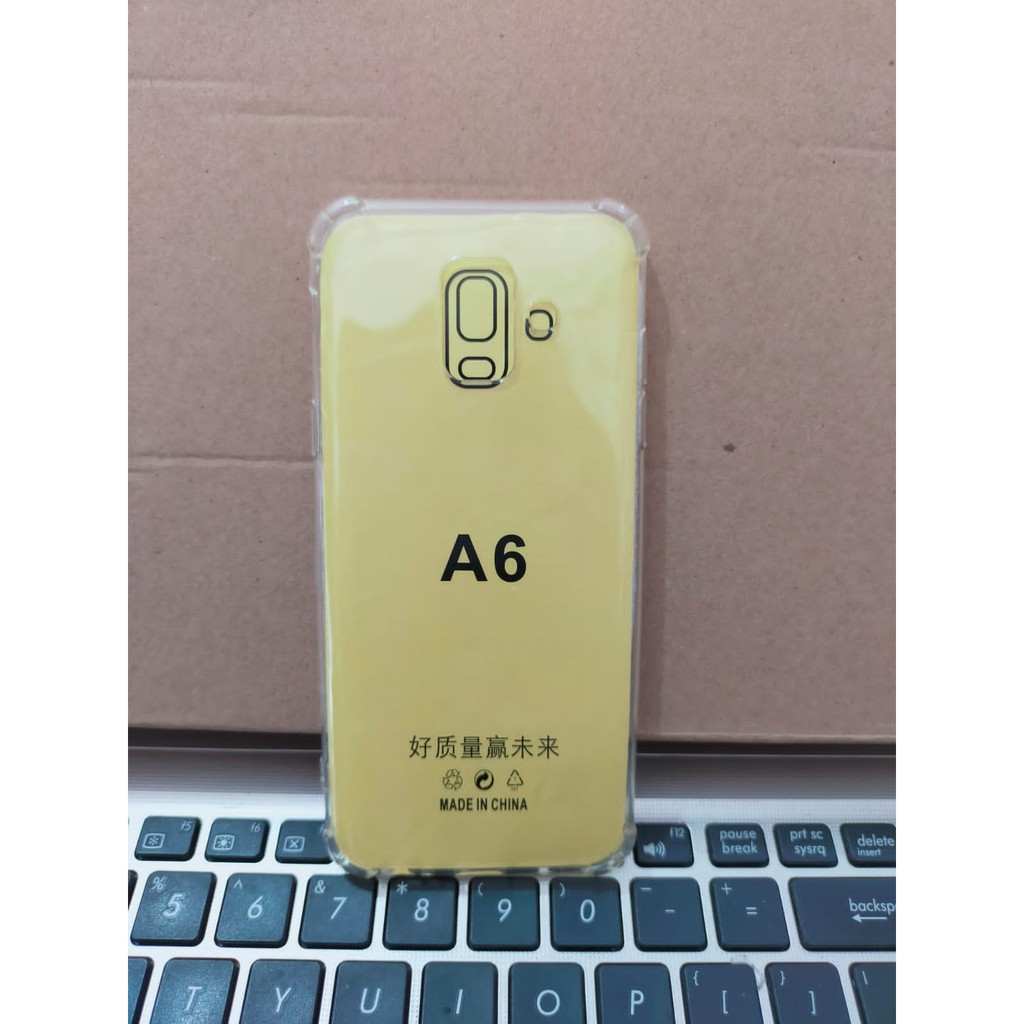 SAMSUNG A6 2018 CASE BLACKMATTE / CASE ANTICRACK