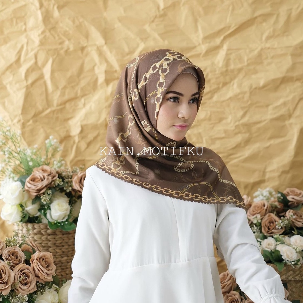 JILBAB MOTIF HIJAB SEGIEMPAT VOAL MOTIF PREMIUM JILBAB PRINT LASERCUT KERUDUNG SEGIEMPAT MOTIF MURAH-4
