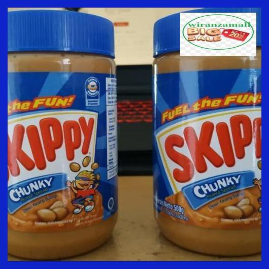 

23Qwe2- Selai Kacang Skippy Chunky Peanut Butter 500 Gram New!!! 9Yk9Kji-