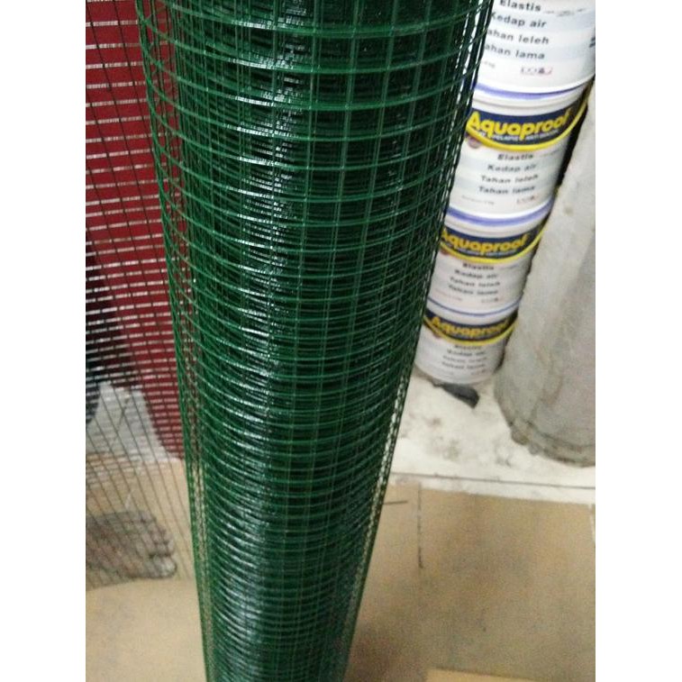 KAWAT LOKET HIJAU KAWAT RAM PVC 1 2 1 CM X 92 CM KAWAT LOKET HIJAU KAWAT RAM PVC 1 2 1 CM X 92 CM