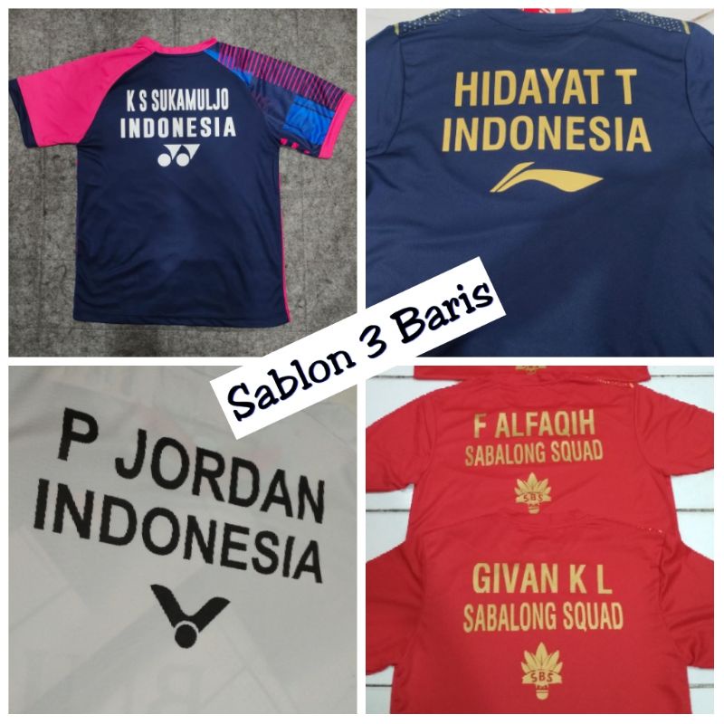 Setelan Singlet Badminton Jersey Bulutangkis / Atasan Singlet Bulutangkis All England / Baju Badminton dryfit / Tshirt Badminton Bulutangkis / Setelan Badminton Bulutangkis / Jersey Badminton / Bisa Pasang Nama Sponsor