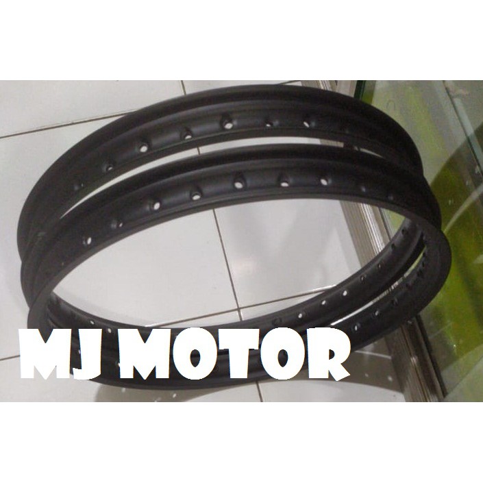 1 SET Velg Rossi Ring 18x140x140 Warna Hitam