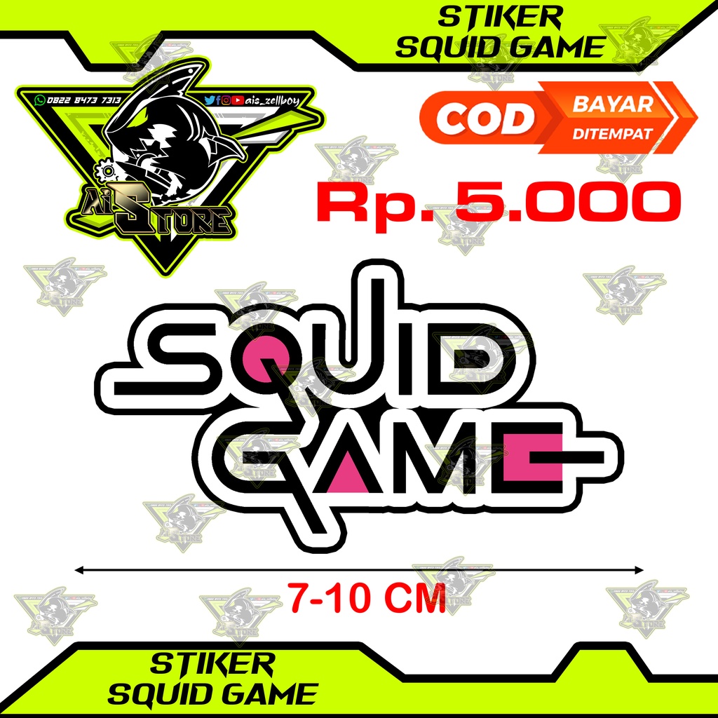 Stiker Squid Game