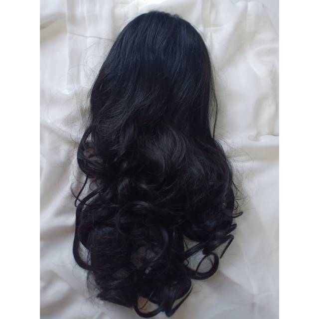 Sissyclip bando wig hairclip rambut palsu preloved