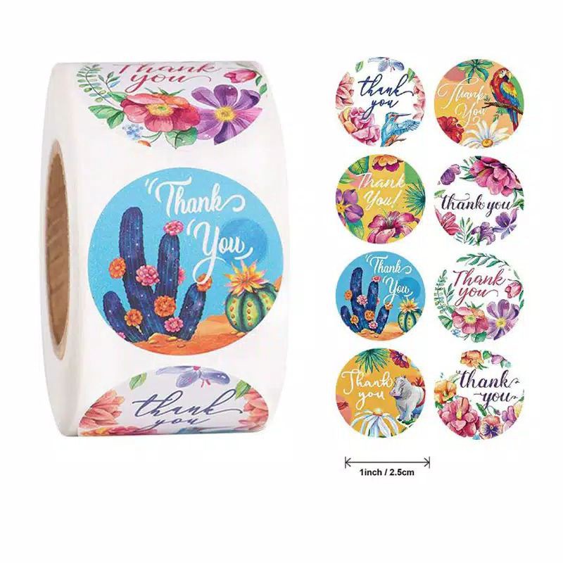 

Stiker Thank You Stiker terima kasihStiker segel Stiker segel kemasan Stiker Scrapbook Sticker Keren