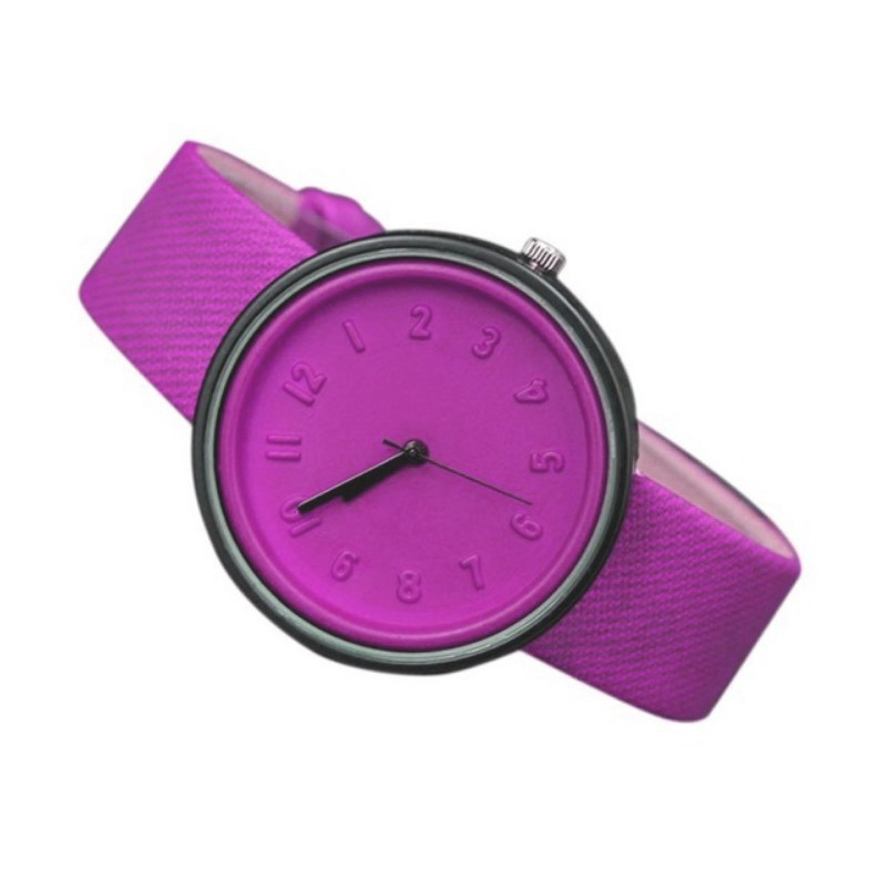 Jam Tangan Canvas Fashion Korean Style Unisex Quartz Watch