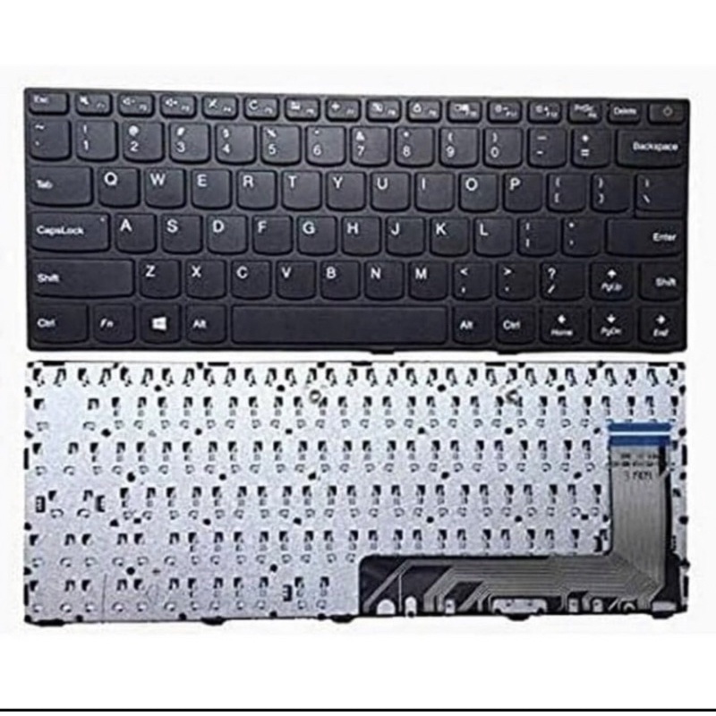 Keyboard LENOVO IDEAPAD 110-14AST 110-14ISK socket pinggir tombol power