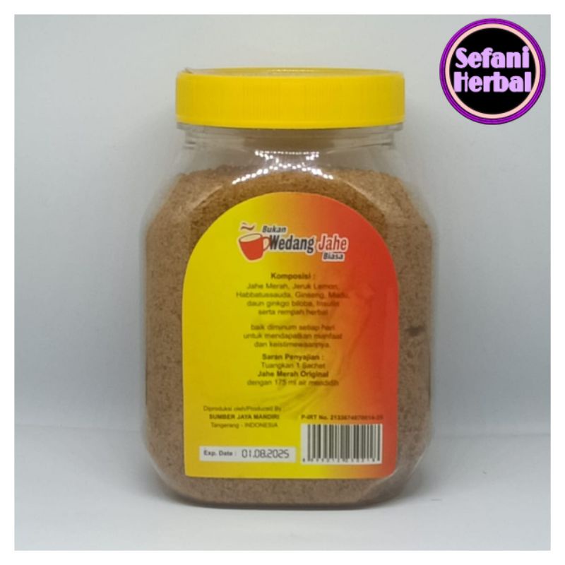 

Jahe merah serbuk plus Habbatussauda Anugerah 350 gram