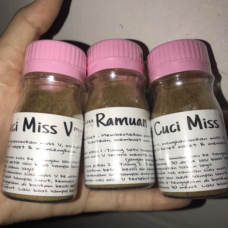 Ramuan Miss V Bawi Dayak bubuk cebok