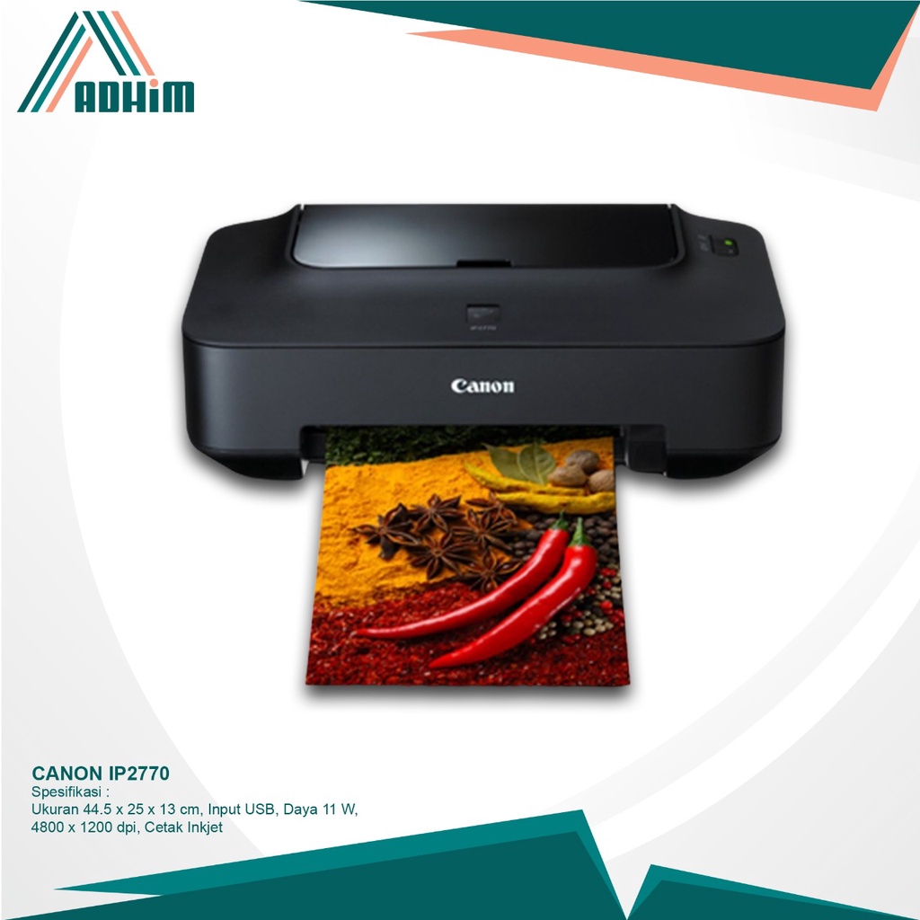 CANON PRINTER PIXMA IP 2770