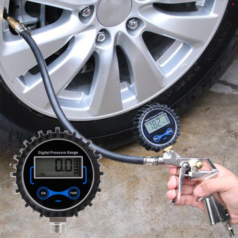 Digital Tire Pressure Gauge Air PSI Meter Car Motorcycle Tyre Pressure Monitor