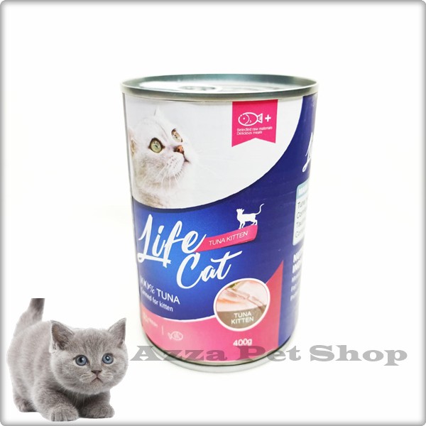 Makanan Basah Kucing Life Cat 400 gram / lifecat kaleng / life cat kaleng 400 gr