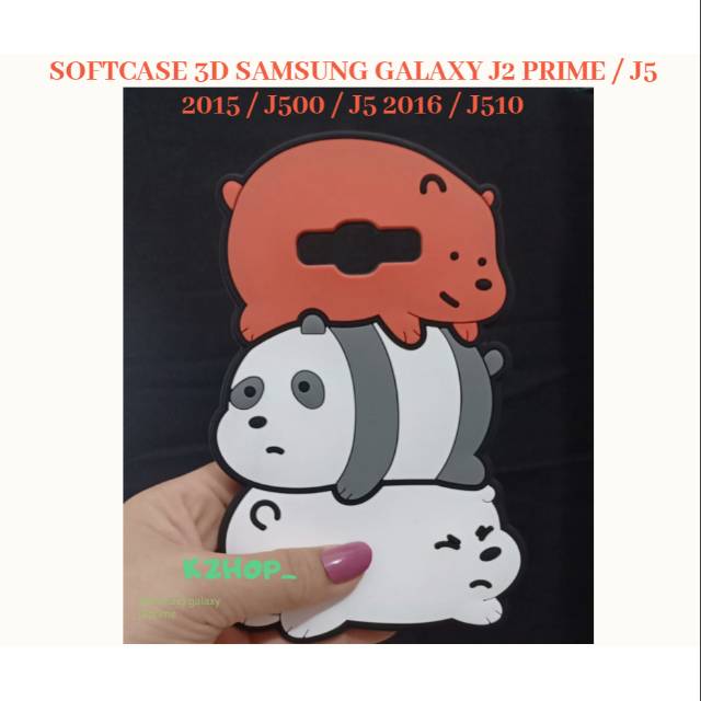 Softcase Samsung Galaxy J2 Prime / J2Prime Casing Silikon Karakter Kartun barebear barebears