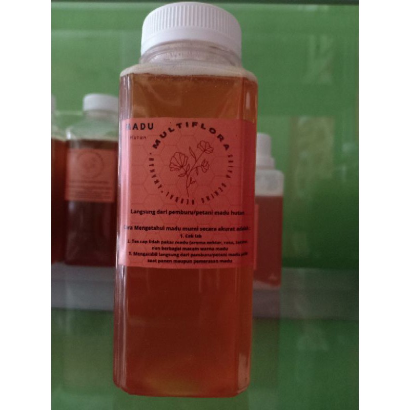 

madu hutan murni MULTIFLORA full NEKTAR. 350 ml (bukan SOS)