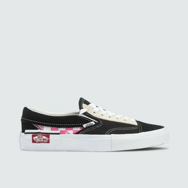 Vans Slip-On Cut & Paste - Black/Pink/White (Azalea)