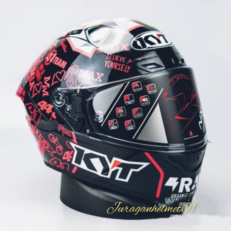 helm full face KYT nx race