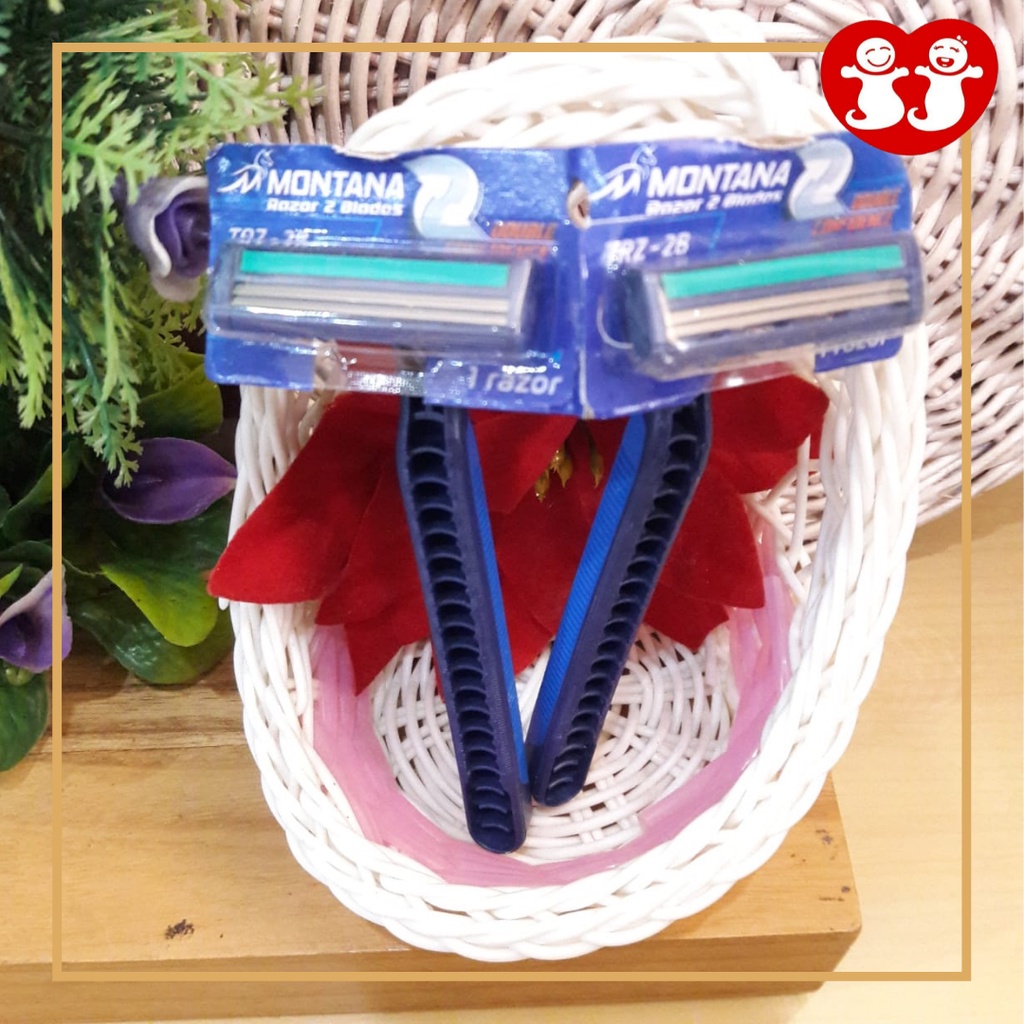 ALAT CUKUR - 2SILET - BIRU - KUMIS JENGGOT DLL ( RANDOM )