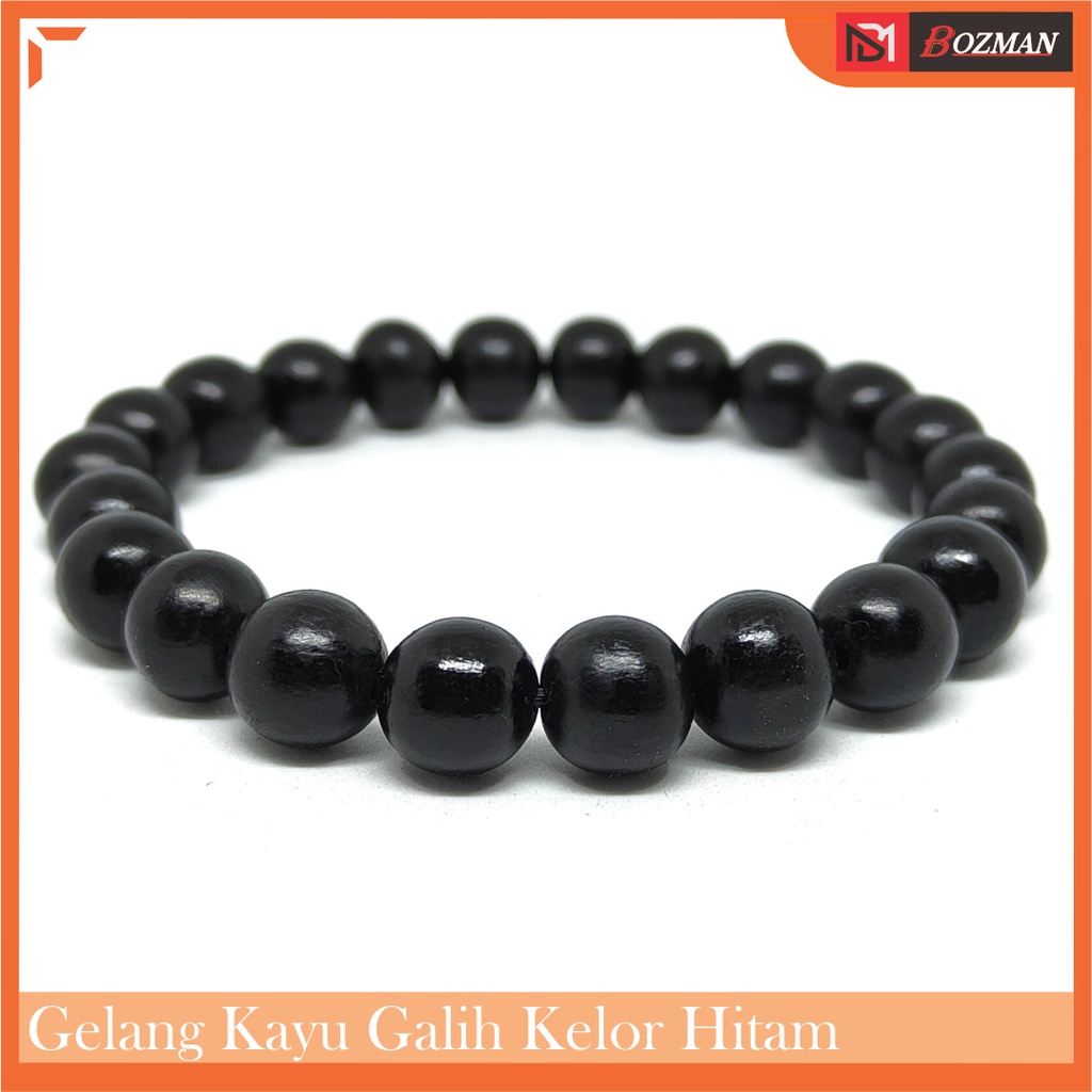 Gelang Kayu Galih Kelor Hitam Pasti Tenggelam