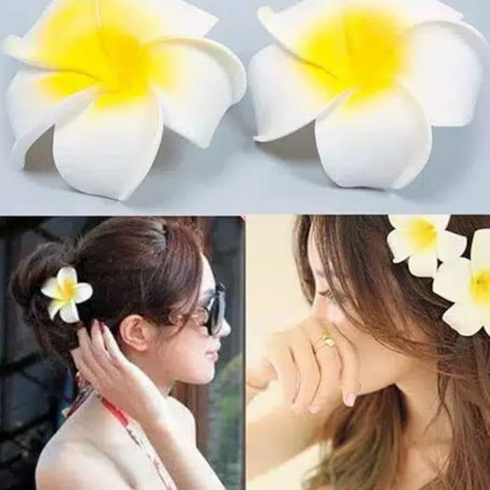 Promo Jepit rambut wanita dan remaja putri bunga cantik simple korea style Berkualitas
