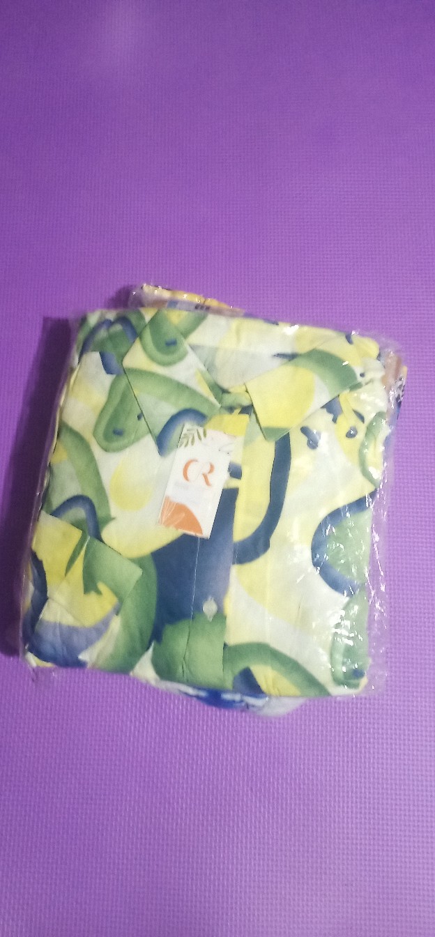 Kemeja Batik Motif New Seno Baju Seragam Kantor Alkhalis