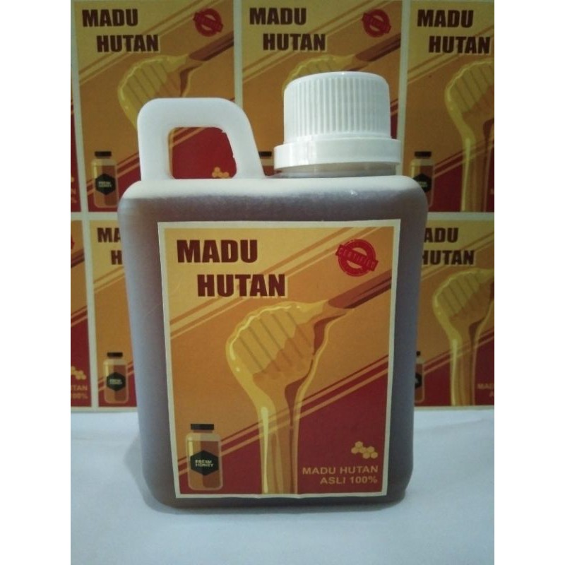 

madu hutan liar bukan ternakan 500ml