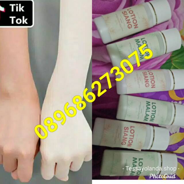 Hb whitening lotion pemutih badan apoteker