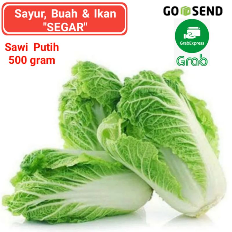 

sayur segar sayur sawi putih 500 gram hasil bumi indonesia