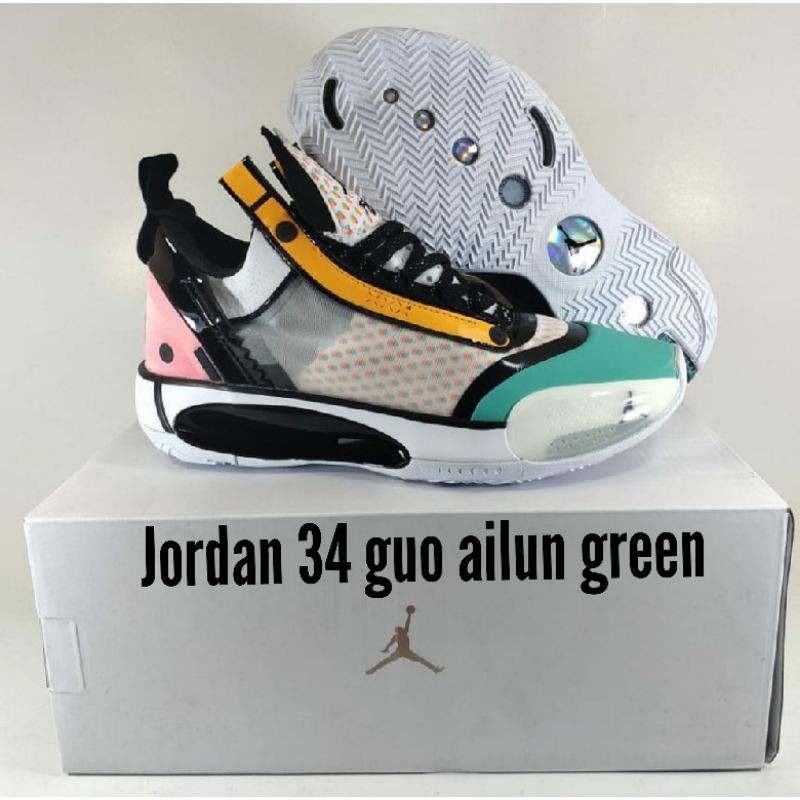 Jordan 34 Guo ailun Green