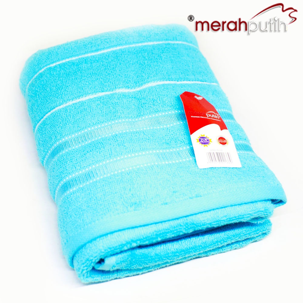 FM - Handuk Merah Putih Polos 70 x 135 cm cotton combed