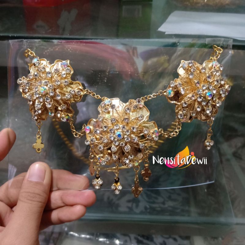 Kalung Pengantin Cantik / Motif Anggrek