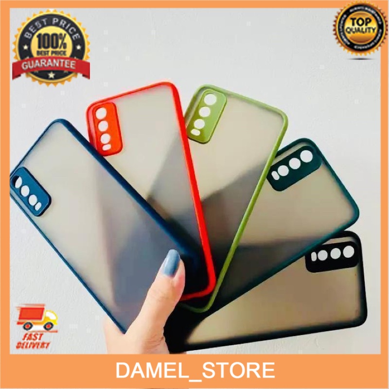 Bumper Aero My choice softcase + Ring pelindung kamera vivo S1 S1 Pro Z1 pro V9