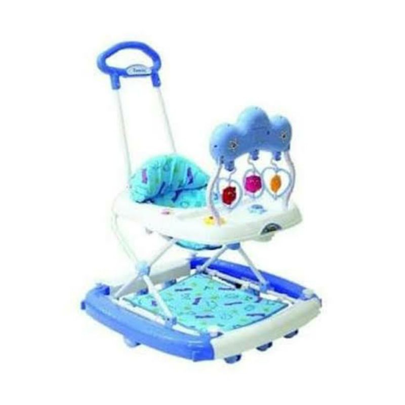 baby walker family mainan gantung musik, lampu