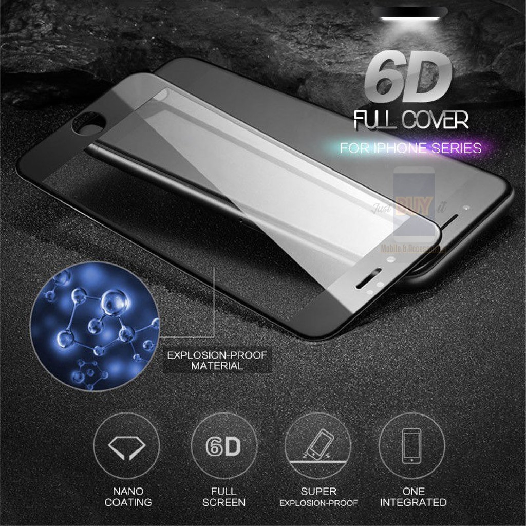 Pelindung Layar Tempered Glass 6d Untuk IPhone 13 Pro Max 12 Pro Max 11 Pro Max XS Max XR 8 6 6s 7 Plus