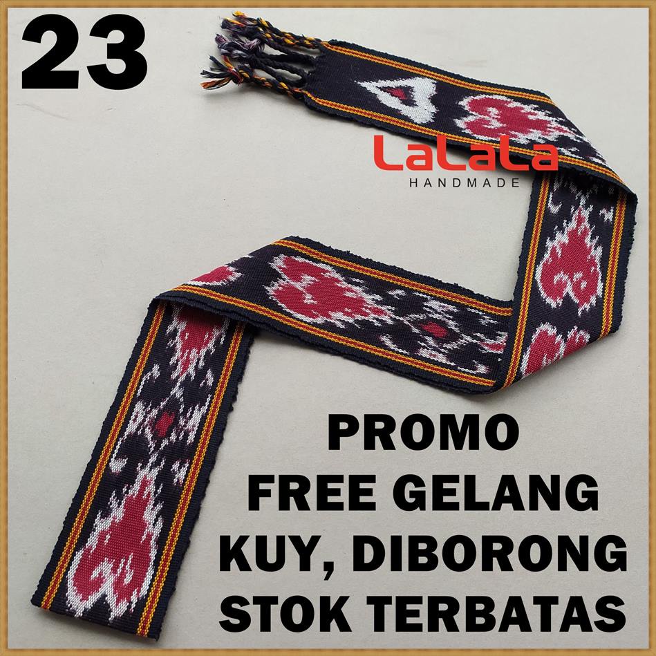 Ikat Kepala Tenun Etnik Motif Dayak Kalimantan Toraja Bali Sumba Papua Lombok Kain PROMO TERMURAH-23-(Nusa)