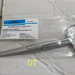 Gunting operating scissor 14cm / Gunting iris tajam tajam 14cm / gunting iris tajam tajam bengkok 14cm